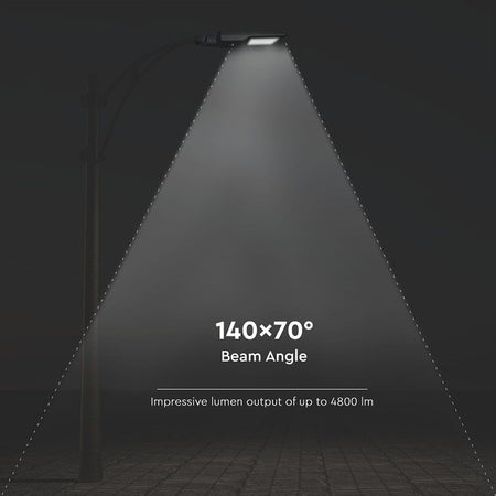 Corp Iluminat Stradal Led Solar 40w 4000k Alb Neutru