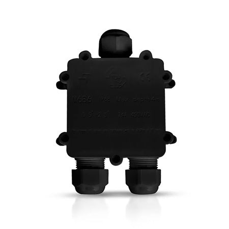 Conector terminal impermeabil IP68 negru pentru cabluri 8-12 mm V-Tac SKU-5980