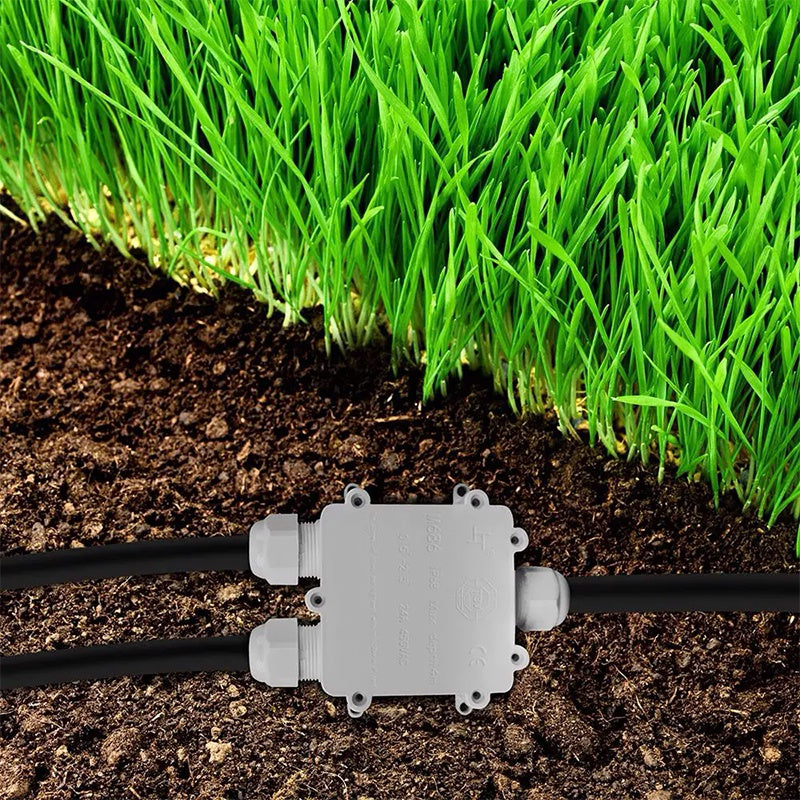 Conector terminal impermeabil IP68 alb pentru cablu 8-12 mm V-Tac SKU-5981