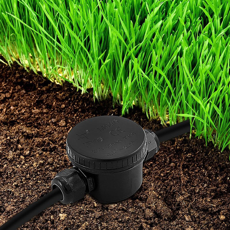 Cutie de conexiuni cu 3 pini pentru cablu de 5-9 mm cu protecție IP66 V-Tac SKU-5987