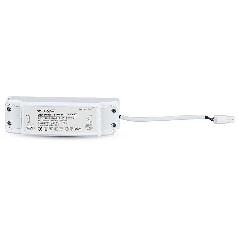 Alimentator pentru panou LED 29 W anti pâlpâit High Lumen A++ V-Tac SKU-6271