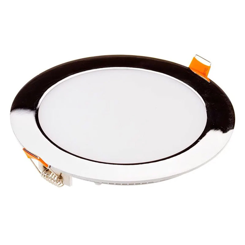Panou LED slim rotund încastrabil 18 W cu lumină alb rece 6400 K V-Tac SKU-6348