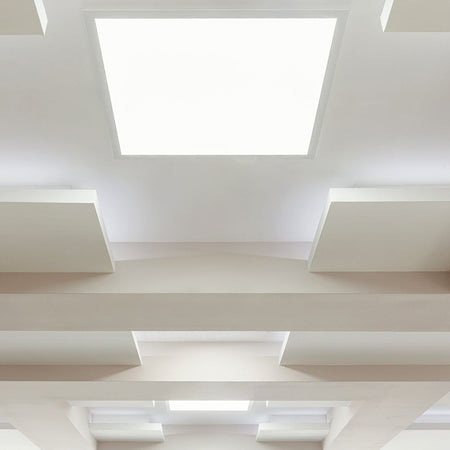 Panou LED 2 în 1 36 W 595 × 595 mm cu lumină alb neutru 4000 K V-Tac SKU-638011