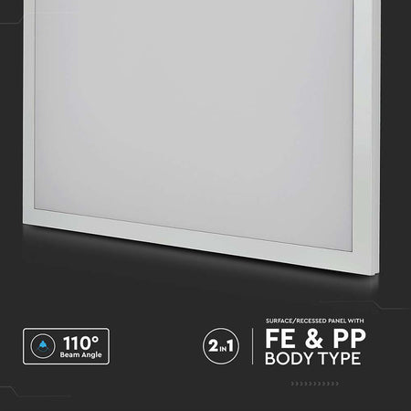 Panou LED 36 W 60 cm × 60 cm cu lumină alb rece 6400 K V-Tac SKU-638021