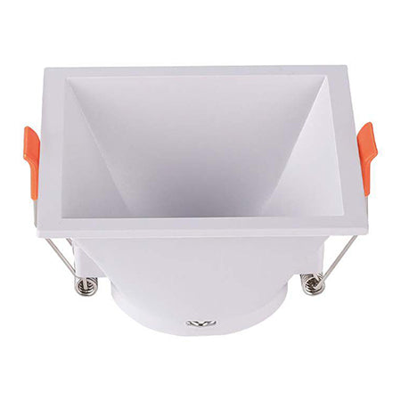 Corp spot încastrat pătrat GU10 alb 93 × 93 × 55 mm V-Tac SKU-6638