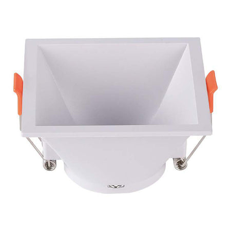 Corp spot încastrat pătrat GU10 alb 93 × 93 × 55 mm V-Tac SKU-6638