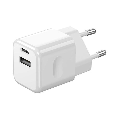 Incarcator Rapid Un Port Usb + Tip C 30w - Alb