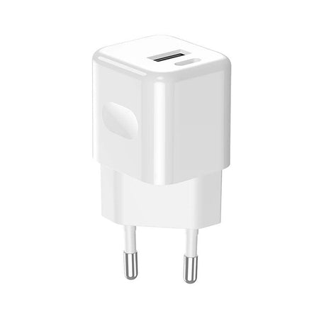 Incarcator Rapid Un Port Usb + Tip C 30w - Alb