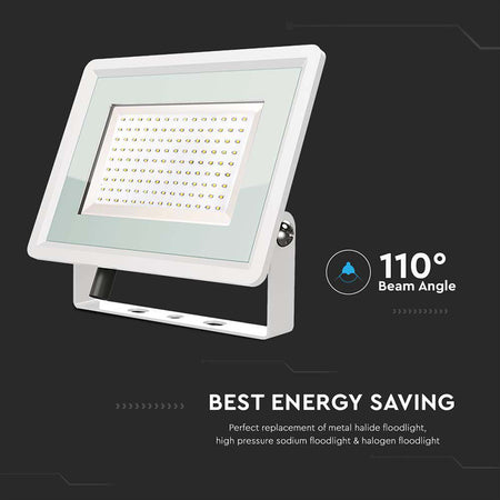Reflector Led Smd 200w 4000k Ip65 - Alb
