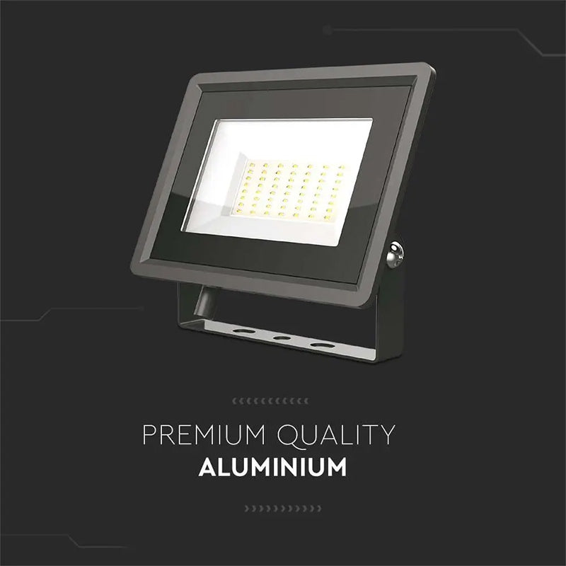 Reflector Led Smd 50 W 4000k Ip65, Negru