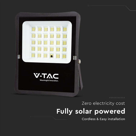 Reflector Led 20w 6400k Cu Incarcare Solara