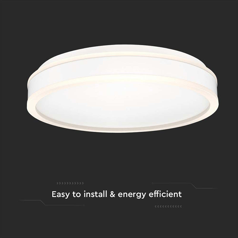 Plafonieră LED dimabilă 24 W cu lumină alb neutru 4000 K V-Tac SKU-6989