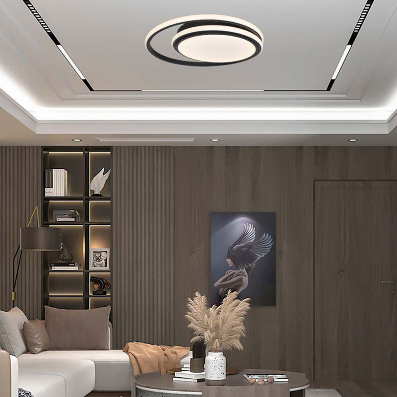 Plafoniera Led 24w 3in1 - Negru