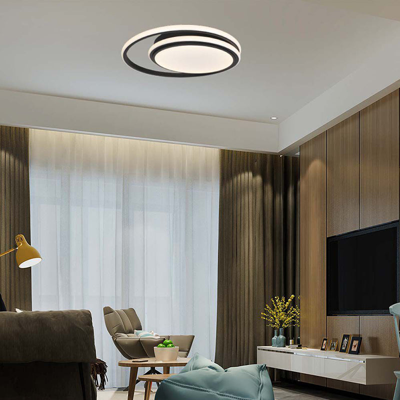 Plafoniera Led 24w 3in1 - Negru