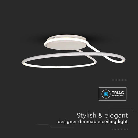 Plafoniera Led 24w 3in1 - Alb