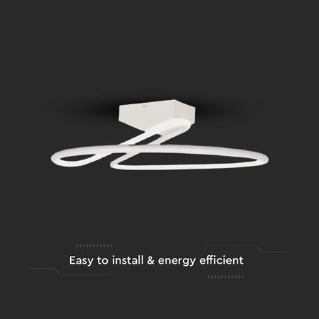 Plafoniera Led 24w 3in1 - Alb