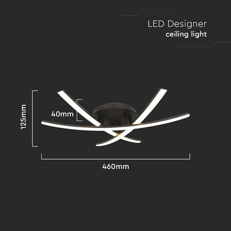 Corp de iluminat LED 20 W cu lumină alb cald 3000 K V-Tac SKU-7005