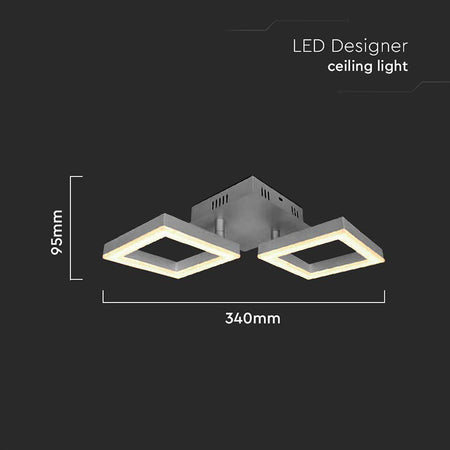 Corp de iluminat LED 14 W cu lumină albă caldă 3000 K V-Tac SKU-7006