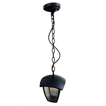 Corp de iluminat suspendat negru cu soclu E27 și grad IP44 V-Tac SKU-7058