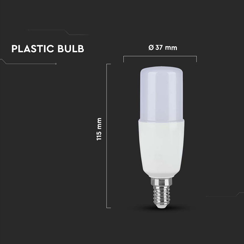 Bec Led T37 E14 9w 3000k Alb Cald