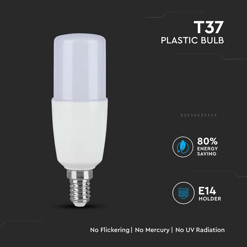 Bec Led T37 E14 9w 3000k Alb Cald