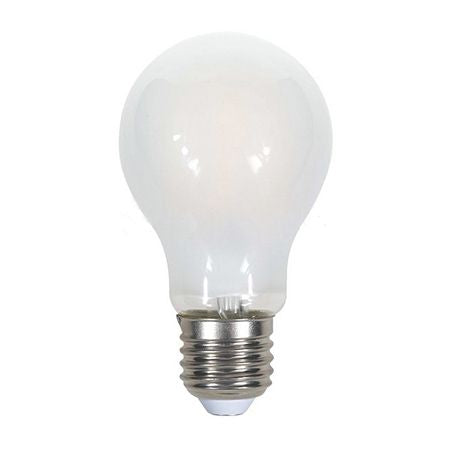 Bec LED cu filament A60 E27 de 5 W cu lumină alb caldă 2700 K V-Tac SKU-7178