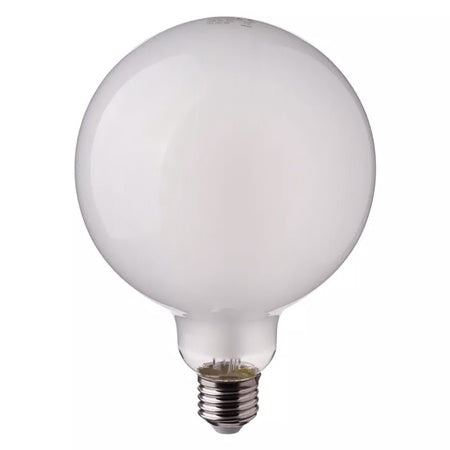 Bec Led G95 E27 7w Cu Filament 6400k Alb Rece Sticla Mata