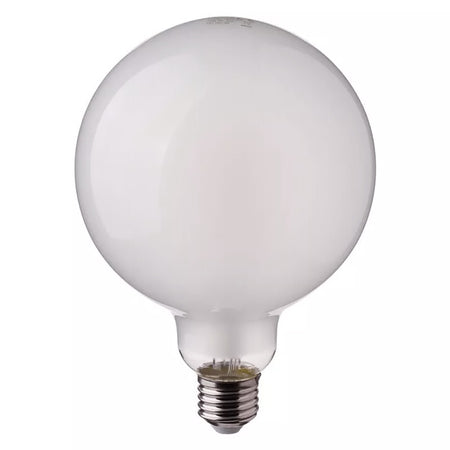 Bec Led G95 E27 7w Cu Filament 6400k Alb Rece Sticla Mata