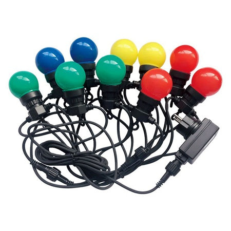 Șir luminos festiv IP44 cu 20 de becuri RGBY de 10 m V-Tac SKU-7438