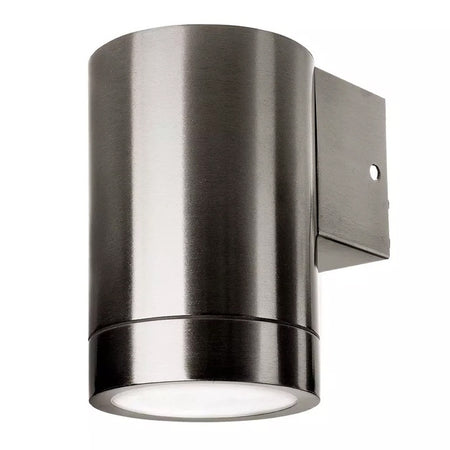 Corp de iluminat aplicat pe perete cu soclu GU10 și protecție IP44 din inox V-Tac SKU-7506