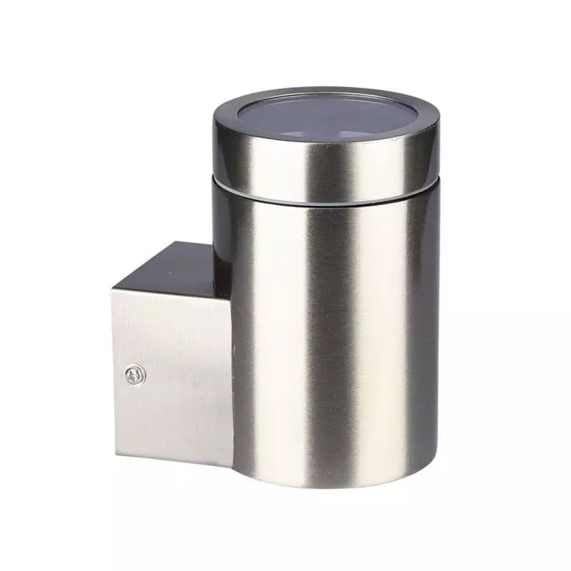 Corp de iluminat aplicat pe perete cu soclu GU10 și protecție IP44 din inox V-Tac SKU-7506