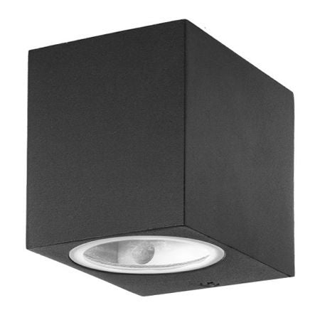Corp de iluminat de perete cu soclu GU10 și protecție IP44 negru V-Tac SKU-7510