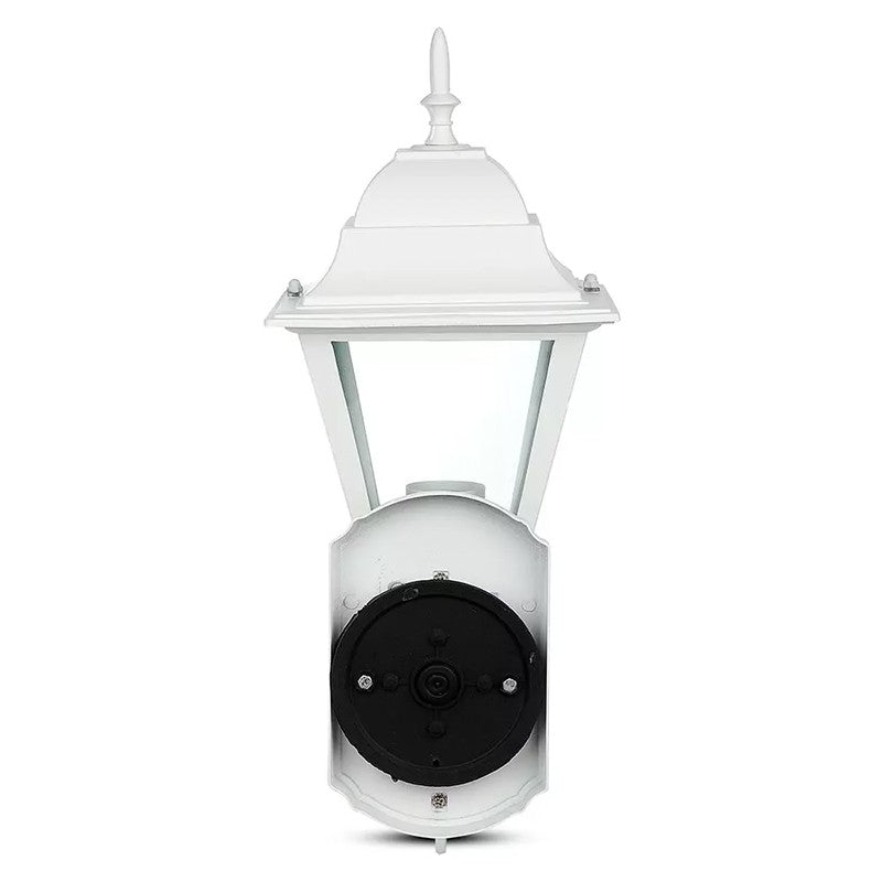 Corp de iluminat cu montaj pe perete cu soclu E27 și IP44 alb mat V-Tac SKU-7522