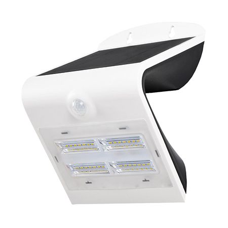 Lampa Led Solara 3w 4000k+3000k  Negru