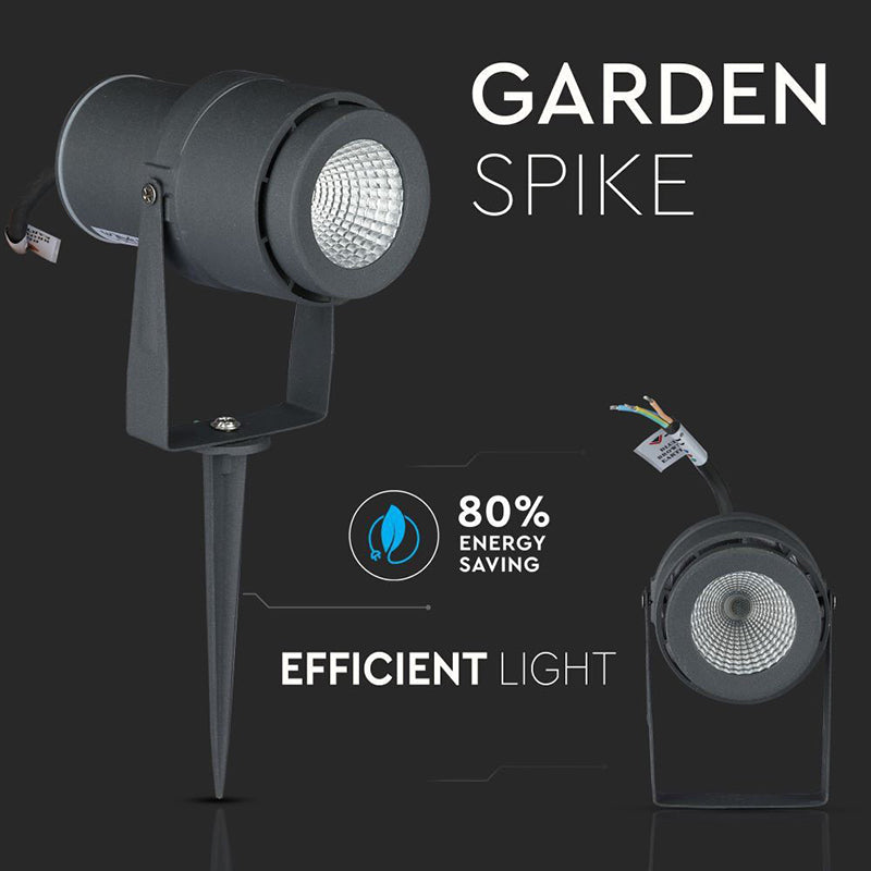Lampă LED de grădină 12 W cu lumină verde IP65 V-Tac SKU-7552