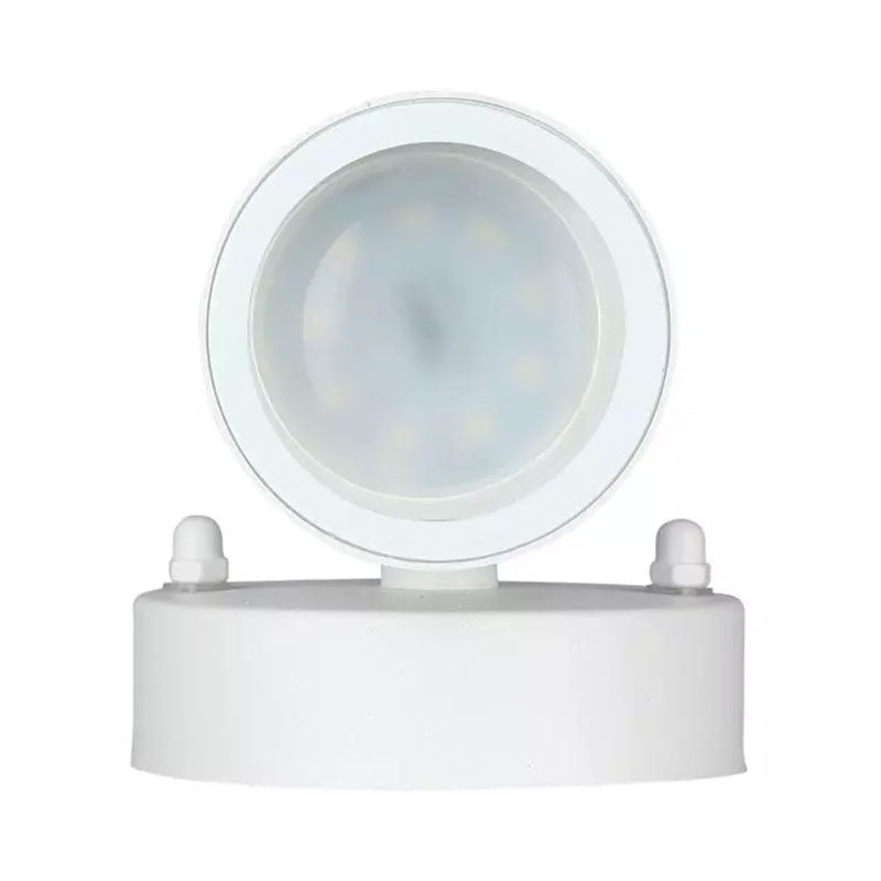 Aplică de perete cu 2 x GU10 IP44 din oțel inoxidabil alb V-Tac SKU-7570