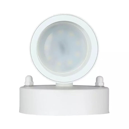 Aplică de perete cu 2 x GU10 IP44 din oțel inoxidabil alb V-Tac SKU-7570