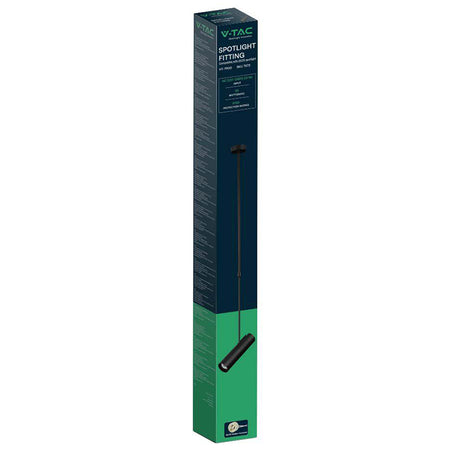 Corp de iluminat suspendat cu soclu GU10 negru V-Tac SKU-7573