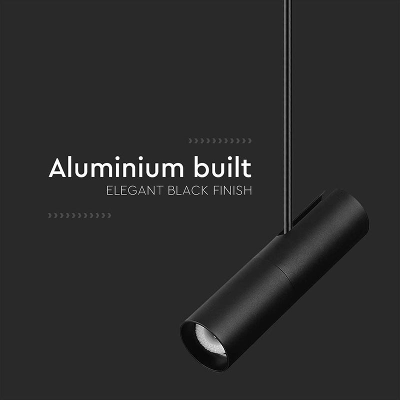 Corp de iluminat suspendat cu soclu GU10 negru V-Tac SKU-7573