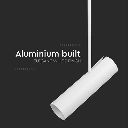 Corp de iluminat suspendat alb cu soclu GU10 V-Tac SKU-7574