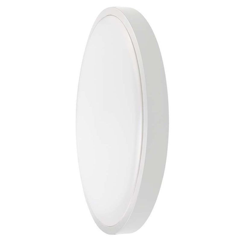 Plafoniera 18w Ip44 4000k Alb Neutru - Alb