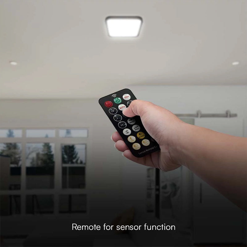 Plafonieră LED 18W cu senzor, 4000K, IP44, negru V-Tac SKU-76721-24
