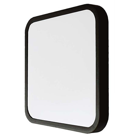 Plafonieră LED pătrată neagră de 36 W cu senzor IP44 și lumină alb neutru 4000 K V-Tac SKU-76741