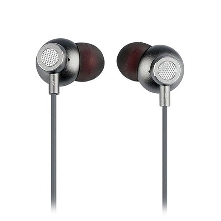 Căști tip dop gri confortabile, design simplu V-Tac SKU-7706