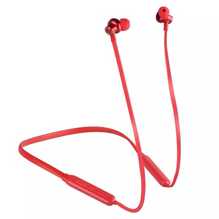 Căști sport Bluetooth, roșii, prindere magnetică, 8h redare V-Tac SKU-7711