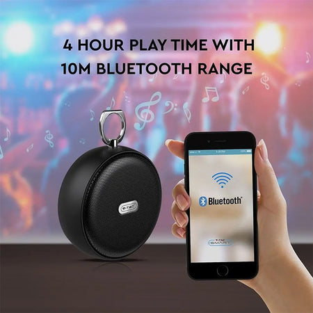 Mini boxă portabilă Bluetooth 4W cu baterie reîncărcabilă V-Tac