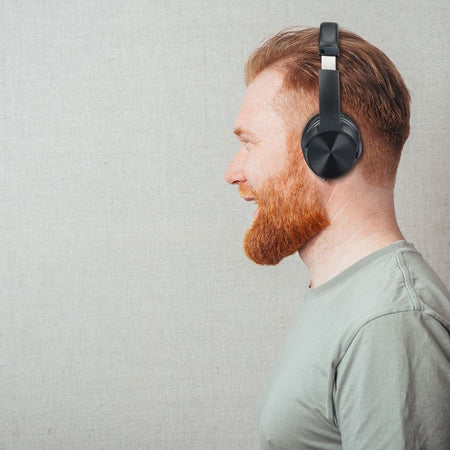 Cască wireless Bluetooth cu autonomie extinsă V-Tac