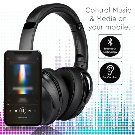 Cască wireless Bluetooth cu autonomie extinsă V-Tac