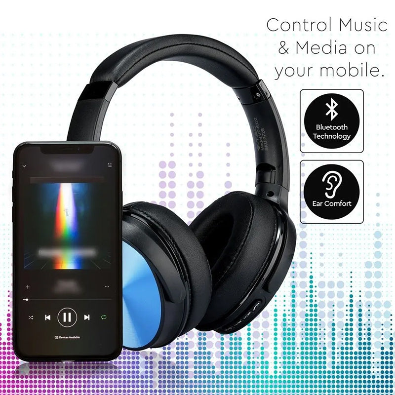 Casca Wireless Bluetooth - Albastru