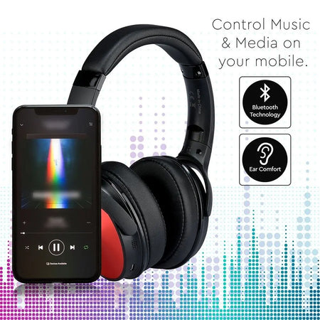 Cască wireless Bluetooth cu autonomie extinsă V-Tac
